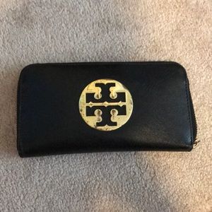 Tory Burch black wallet